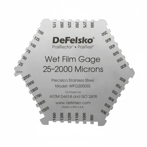 Češalj za mjerenje debljine mokrog filma